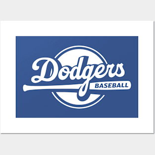 Dodgers Up to Bat Posters and Art